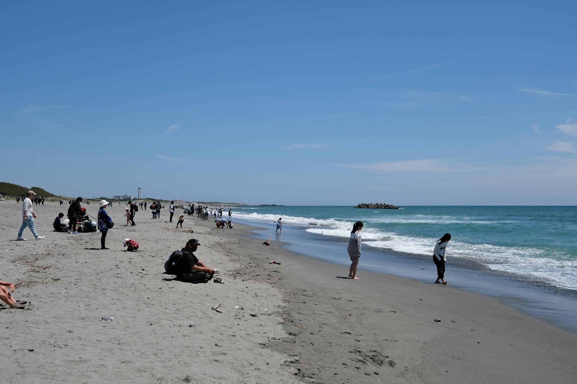 海水浴場の風景