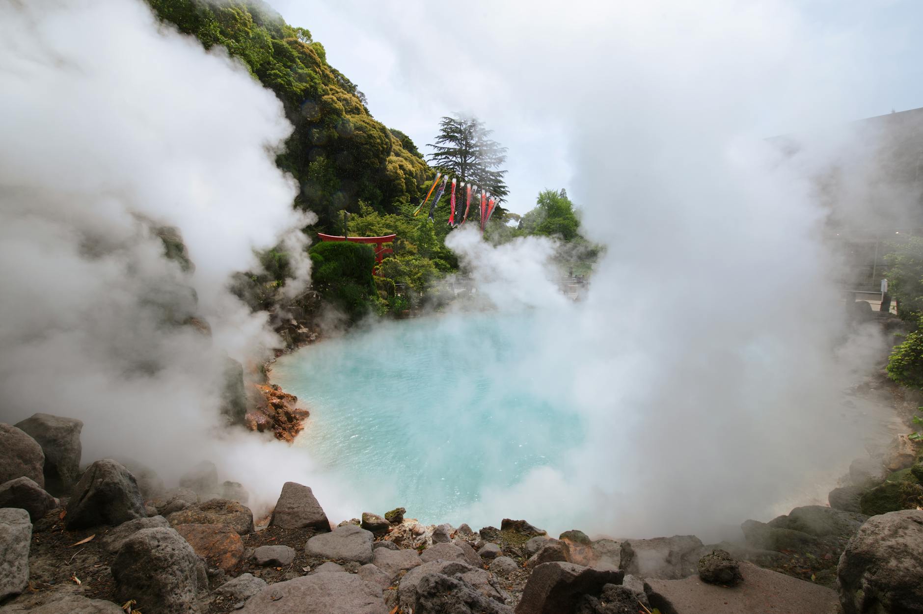 温泉旅館の和の雰囲気