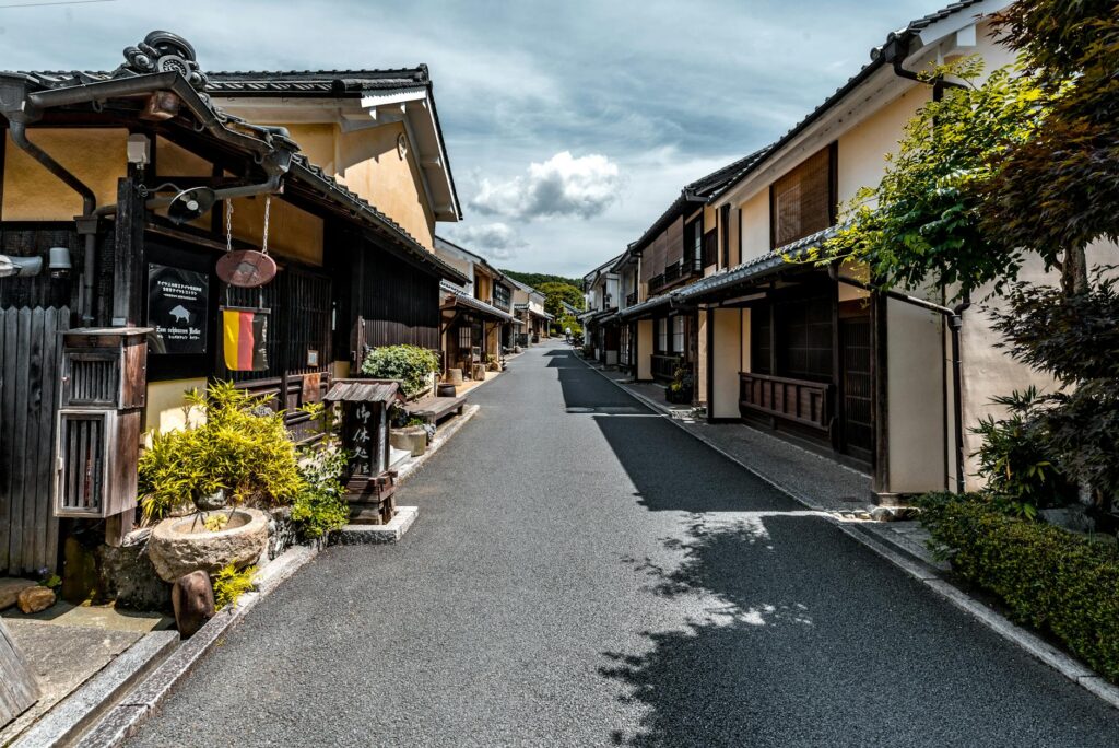 古い町並みの散策