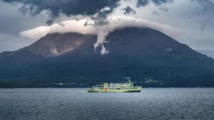 島へのフェリー