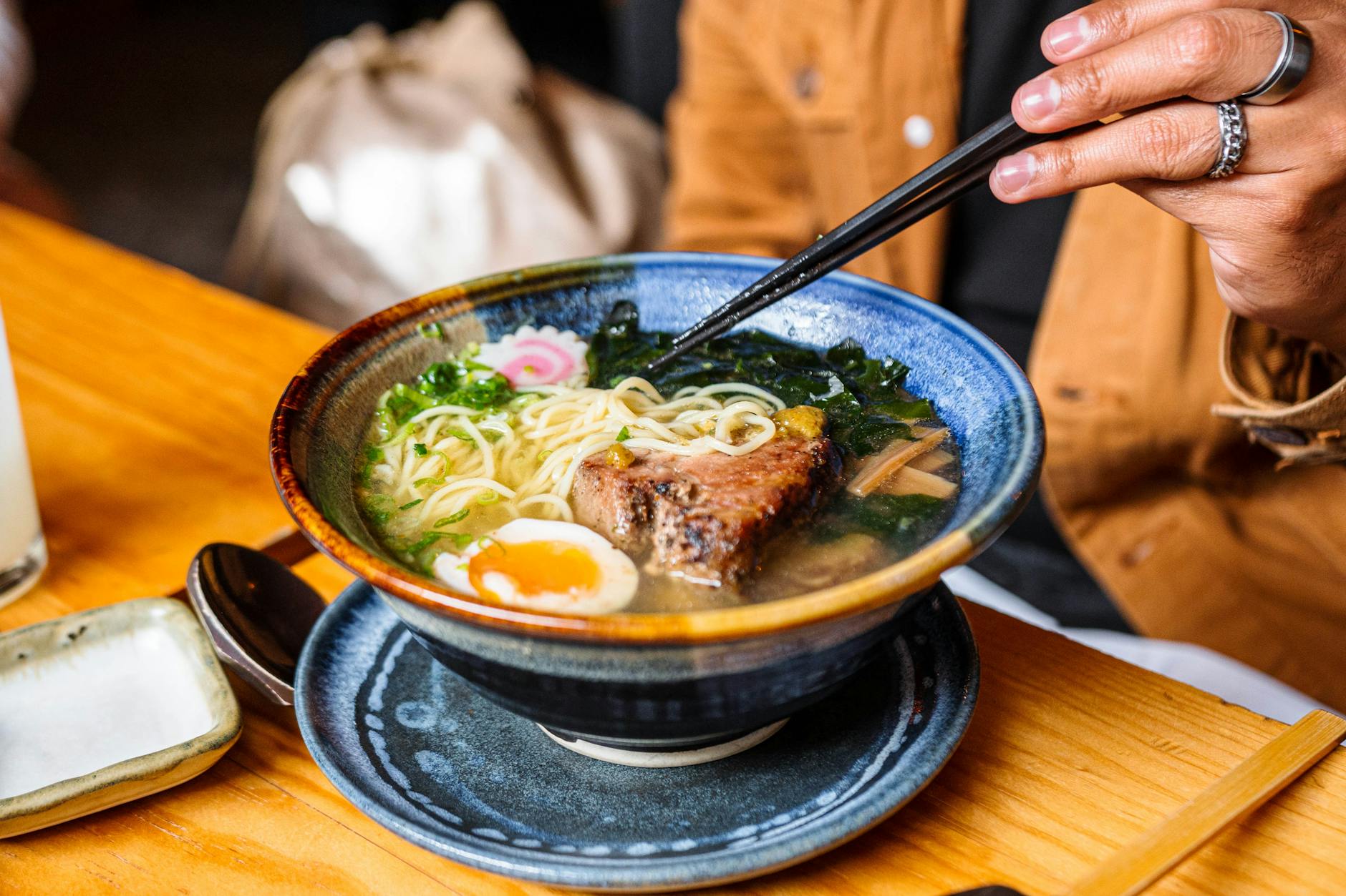 濃厚な家系ラーメン