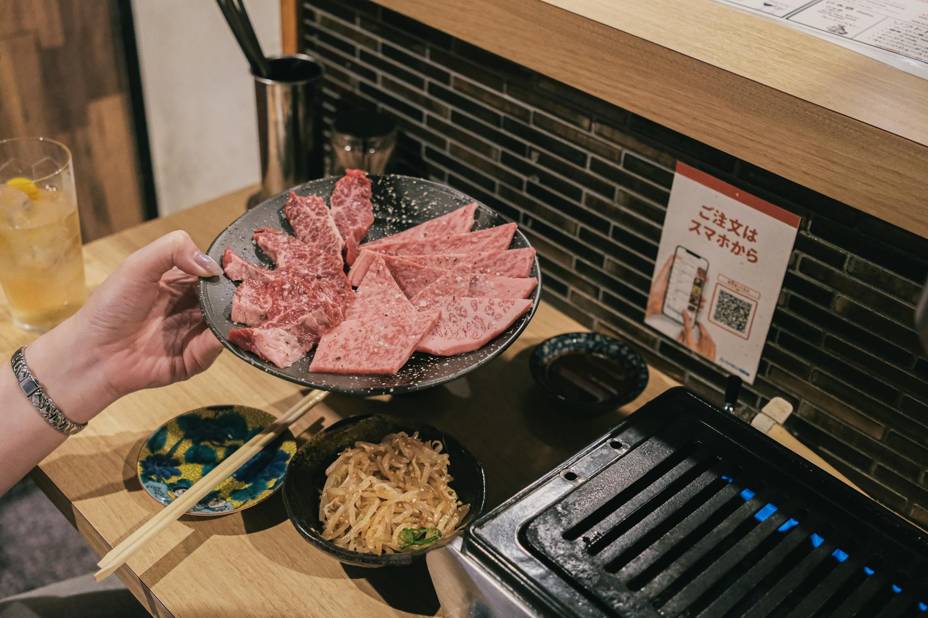 焼肉店の様子